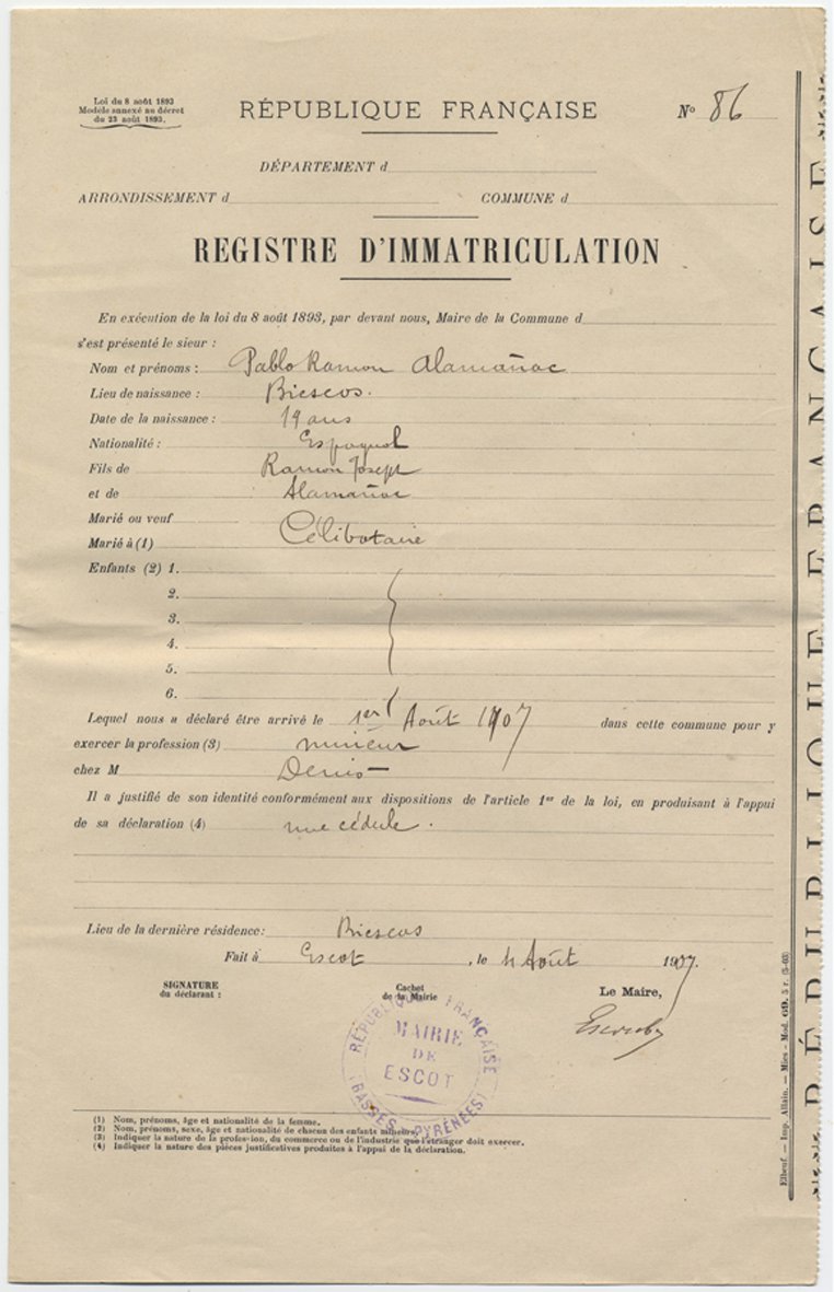 DocPictures/immatriculation_Pablo-Ramon-Alamanac_19ans_4-08-1907.jpg