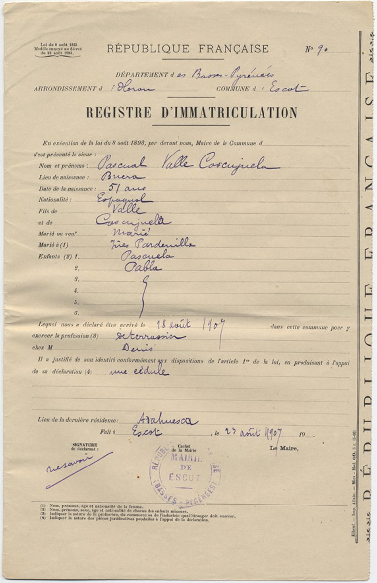 DocPictures/immatriculation_Pascual-Valle-Coscujuela_51ans_23-08-1907.jpg